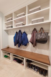 Laundry Room and Mudroom Cabinetry in Hinsdale, Illinois wheatland cabinets