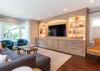 Built In Entertainment Center in River Forest, Illinois